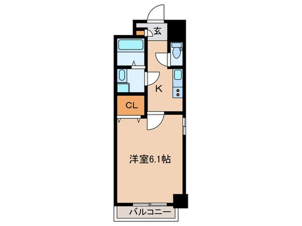 スカイホースの物件間取画像